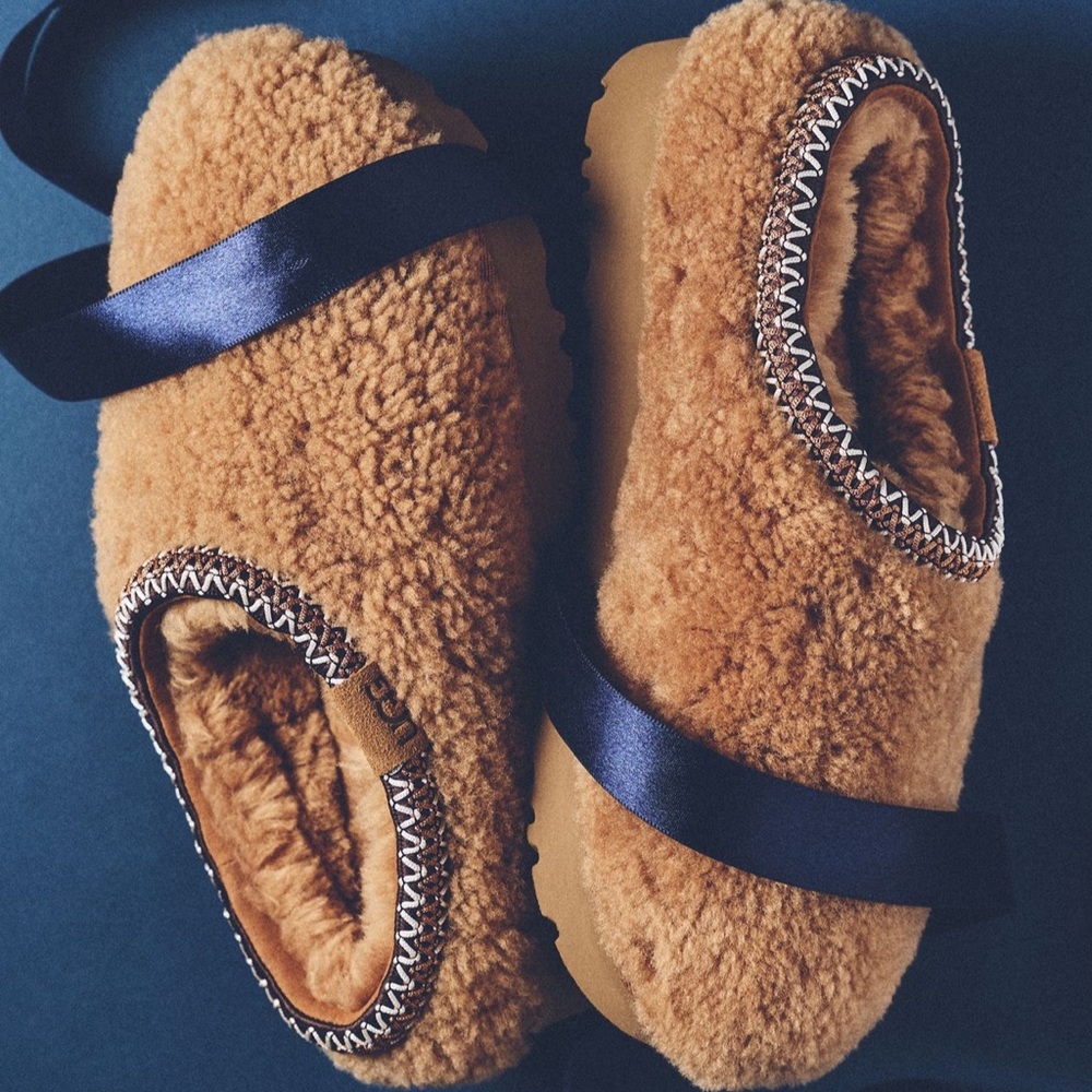 UGG Tasman Maxi Curly Slipper New w/Box size 7